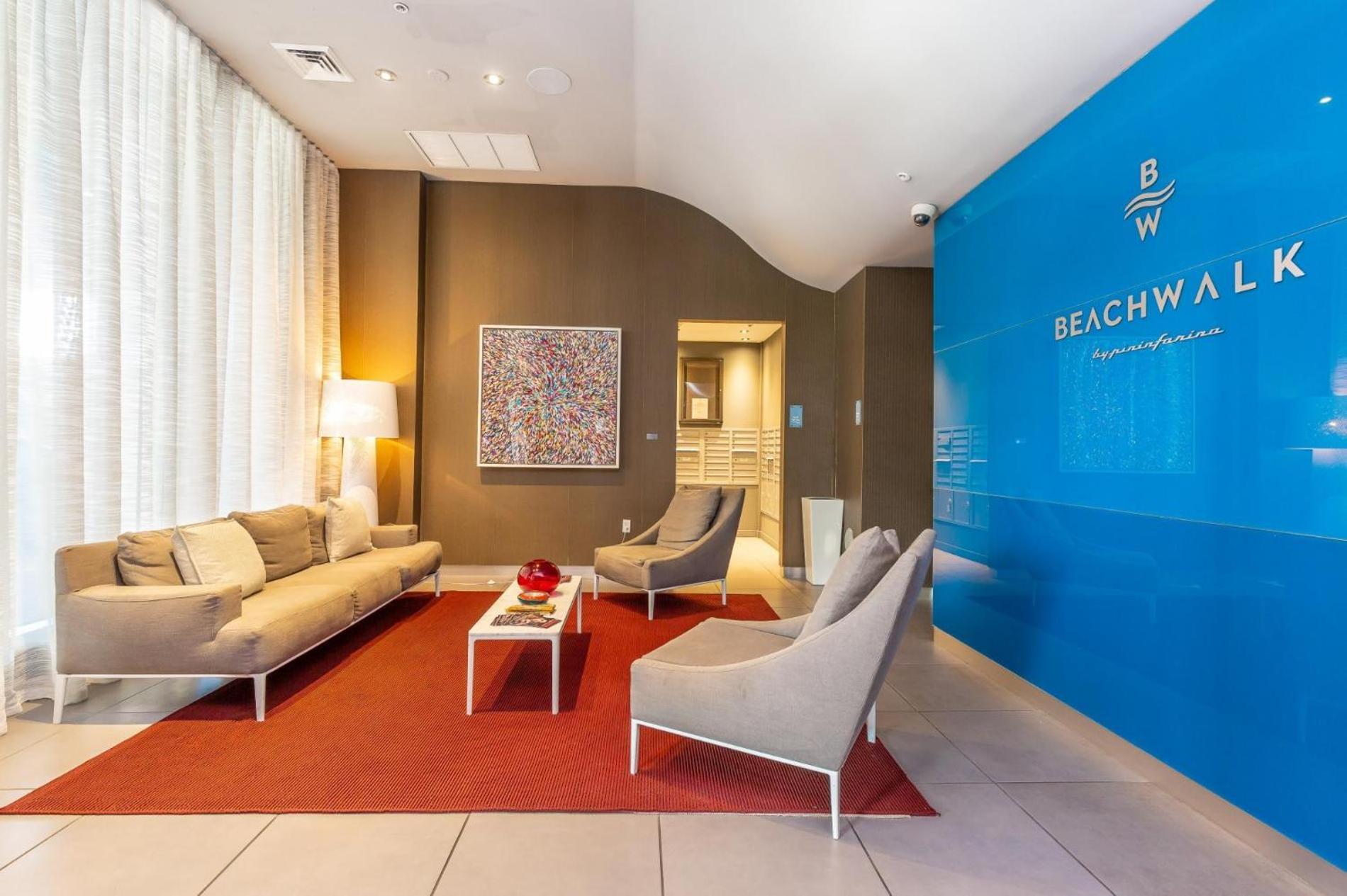Modern One Bedroom Rental At Beach Walk Resort Miami 18Th Floor Hallandale Beach Exteriör bild